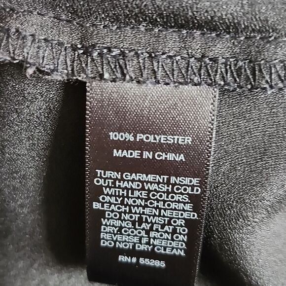 Express Black Oversized Dolman Sleeve Blouse W/ Black Sequins, M - Picture 7 of 9